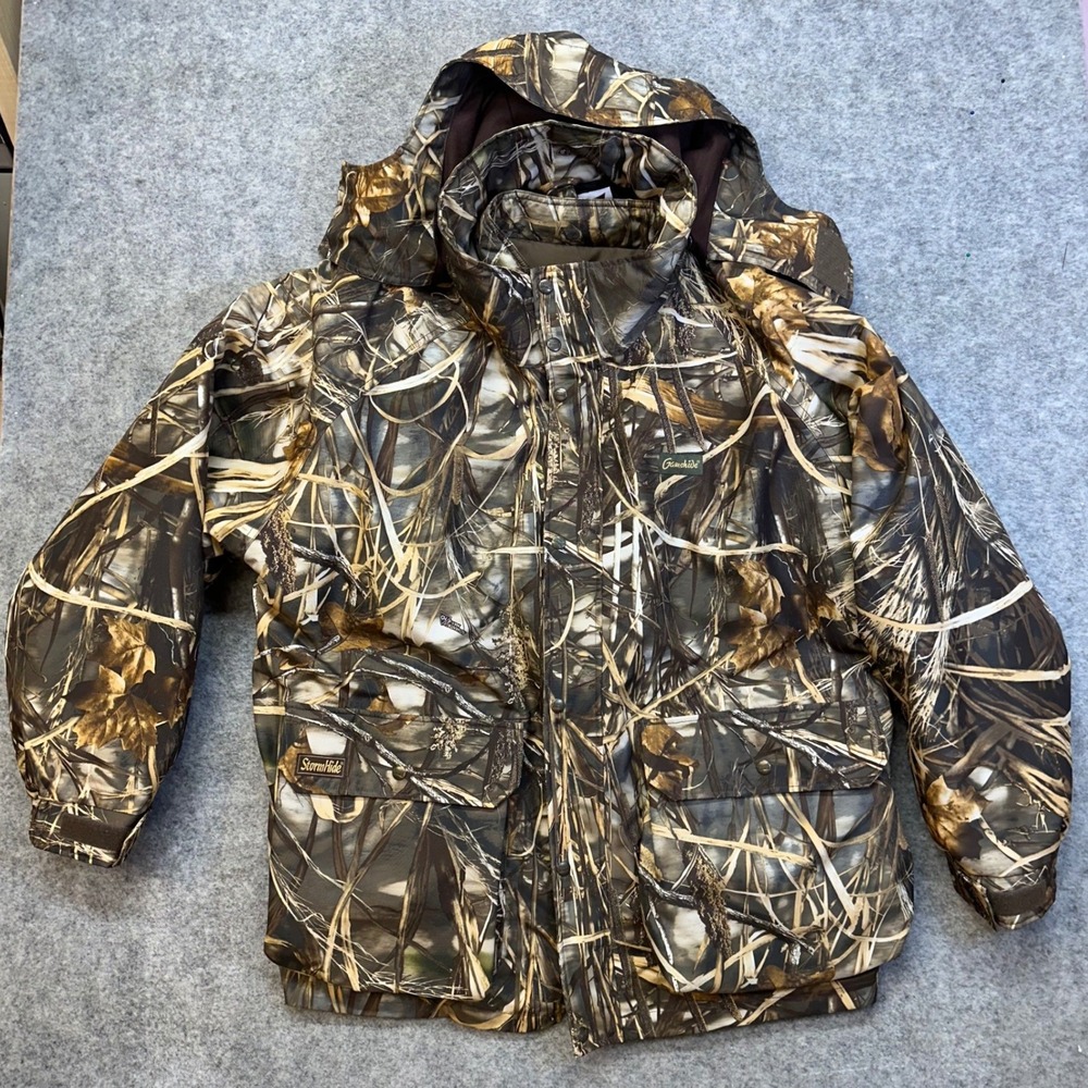 Gamehide 3 in 1 Hunting Jacket Mens 3XL Camo Advantage Max-4 HD  Insulated Shell